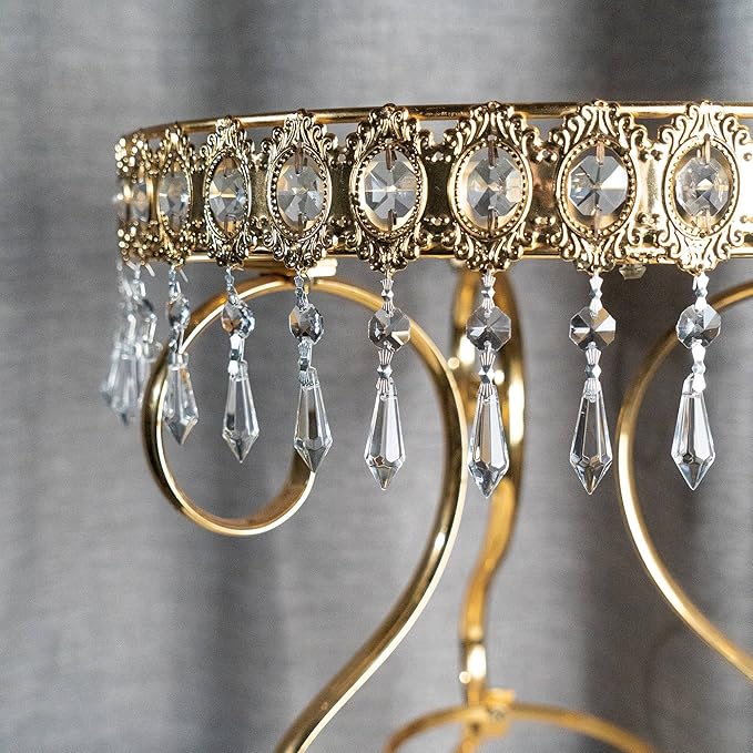 HDCRYSTALGIFTS 20Pcs 38mm Replacement Clear Chandelier Icicle Crystal Prisms Octogan Crystal Bead for Lamp Decor,Silver Bow Tie Connectors