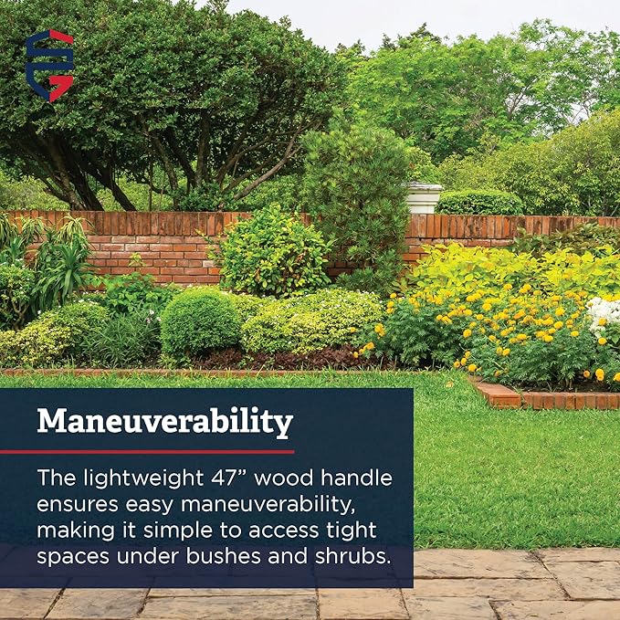 Garden Landscape Rake – 21” Head Garden Debris Rake | Elevate Your Outdoor Spaces with Precision and Efficiency | Ideal for Lawn and Garden Maintenance