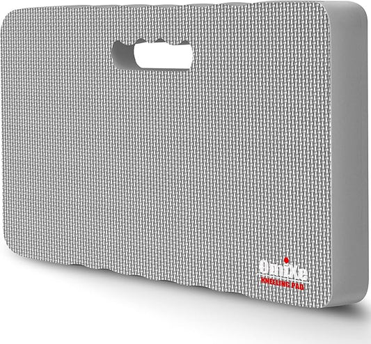 Extra Thick Kneeling Pad Comfy Foam Kneeler Mat Garden Knee Pad Cushion for Gardening Planting Yard Work Prayer Yoga Mechanic Exercise Workout Baby Bath 18 x 11 x 1.5 Inch Large Grey 1 Pack