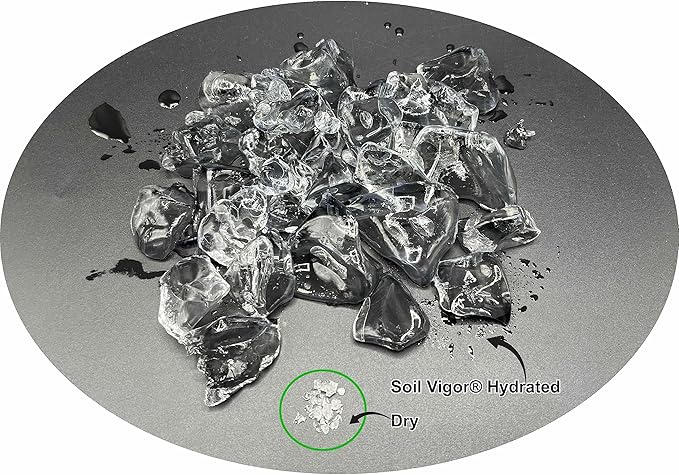 2 Pounds Super Water Storing Crystals Potassium Polyacrylate Polymers Soil Vigor Granules for Plants