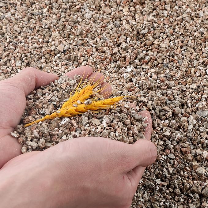 AVALUTION 29QT Vermiculite - Organic Vermiculite for Plants Horticultural Coarse Vermiculite Natural Soil Additive for Potted Plants Gardening Mushrooms Seed Starting