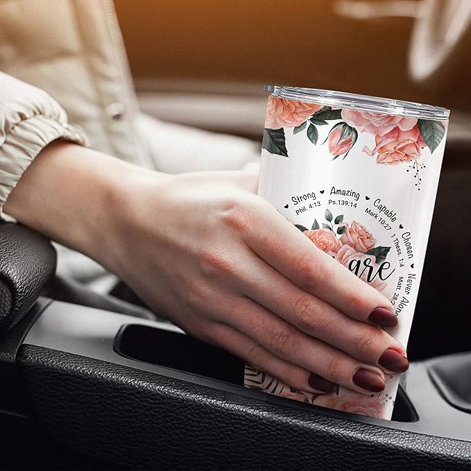 Christian Gifts for Women - Religious Gifts for Women, Catholic Gifts Women - Inspirational Gifts for Women, Spiritual Gifts - Christmas Gifts for Women, Birthday Gifts for Women - 20 Oz Tumbler