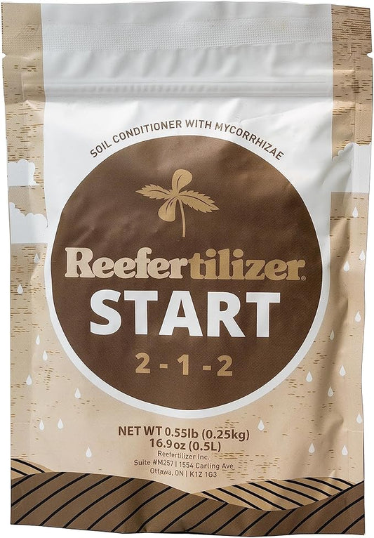 Start | Mycorrhizal Fungi & Organic Kelp Meal Soil Booster for Transplant and Top Dressing | Root Enhancer and Living Soil Booster | for Soil and Coco Indoor and Outdoor Plants