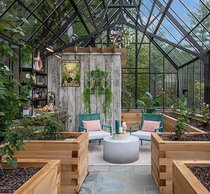 Bestylez Gardening Gifts Vintage Gardening Tin Sign It‘s Not Hoarding If It's Plants Sign for Home Garden Greenhouse Living Room Bedroom Outdoor Decor 8X12 Inch (3066)