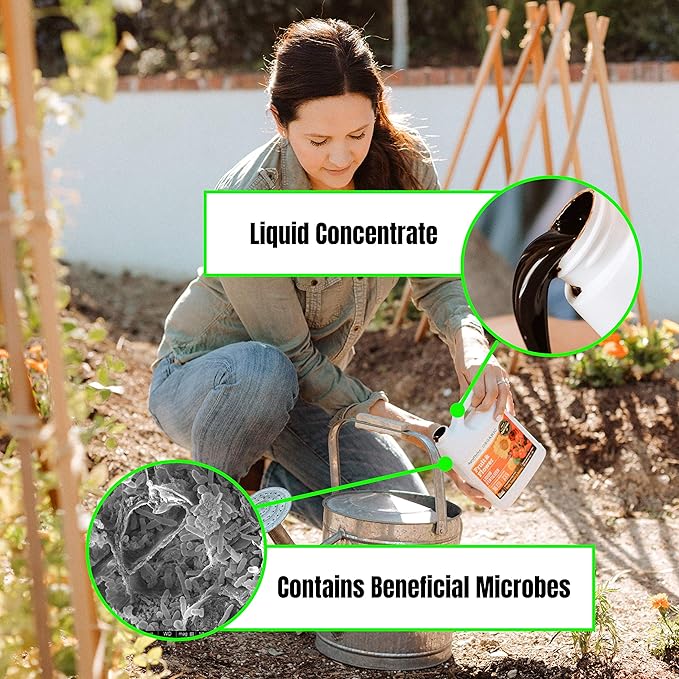 AgroThrive Fruit and Flower Organic Liquid Fertilizer - 3-3-5 NPK (ATFF1128) (1 Gal) for Fruits, Flowers, Vegetables, Greenhouses and Herbs