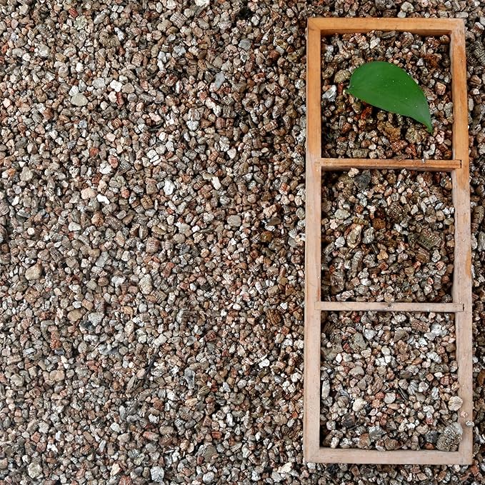 AVALUTION 3QT Vermiculite - Organic Vermiculite for Plants Horticultural Coarse Vermiculite Natural Soil Additive for Potted Plants Gardening Mushrooms Seed Starting