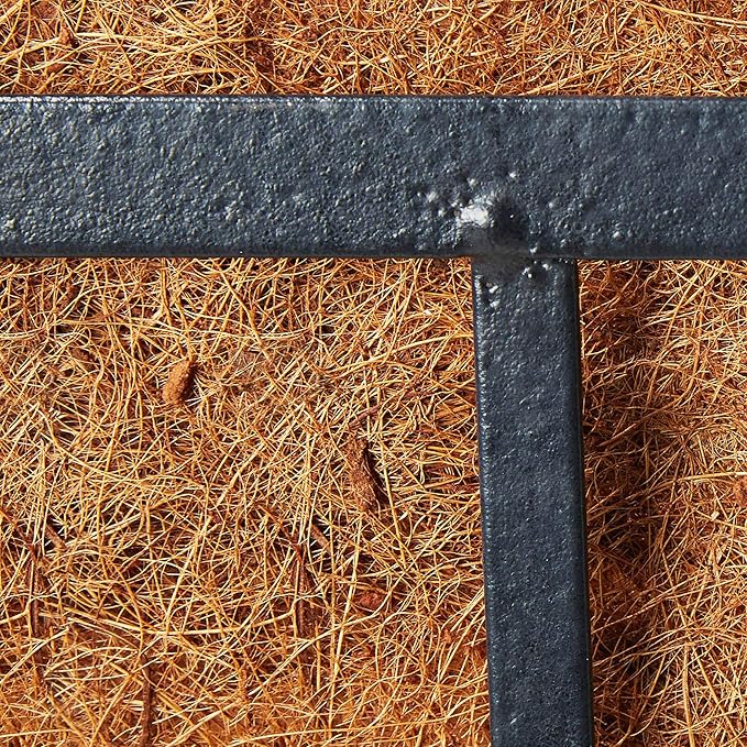 Arcadia Garden Products 1530 Solstice Series Wall Trough Planter, 36 inch, 36", Black