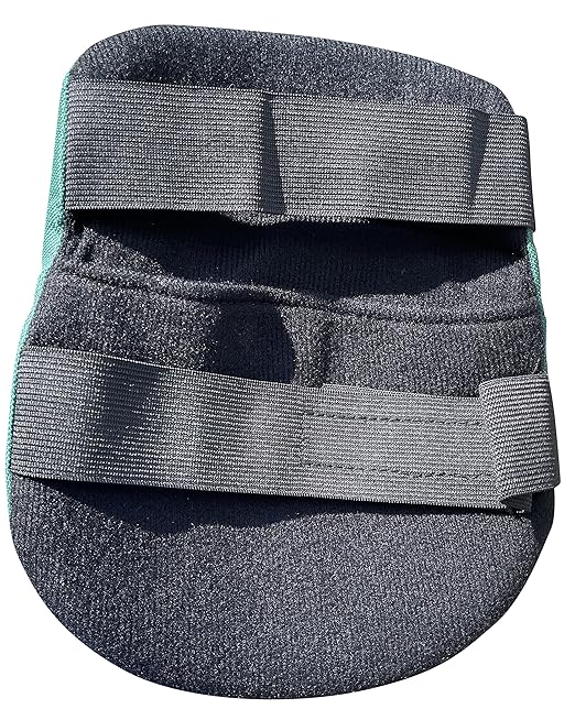 GARDEN GURU Cushioned Gardening Knee Pads with Adjustable Straps - Soft Inner Liner, Ultra Comfort Padding, Garden Kneelers for Yard Work, Cleaning, Household Chores, Roofing, and More 1 Pack